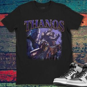 Thanos Poster Marvel Graphic Portrait Gift Unisex Gift T-Shirt Shirt Gift